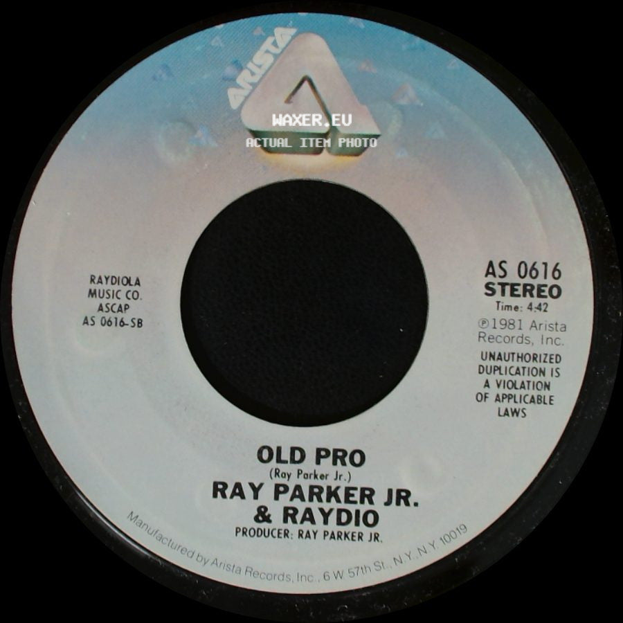 Ray Parker Jr. & Raydio - That Old Song / Old Pro side B
