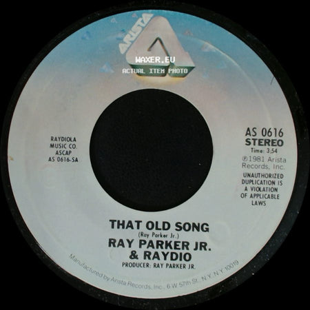 Ray Parker Jr. & Raydio - That Old Song / Old Pro side A