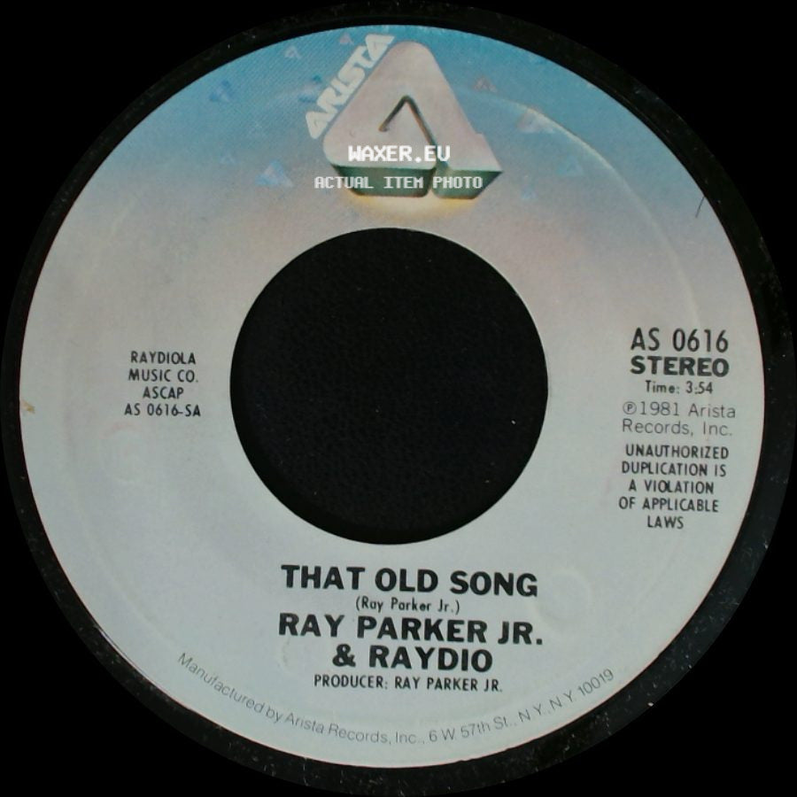 Ray Parker Jr. & Raydio - That Old Song / Old Pro side A