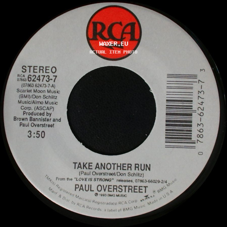 Paul Overstreet - Take Some Action / Take Another Run side B