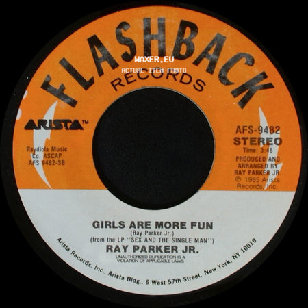 Ray Parker Jr. - Girls Are More Fun / Jamie side A