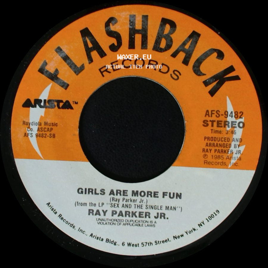 Ray Parker Jr. - Girls Are More Fun / Jamie side A
