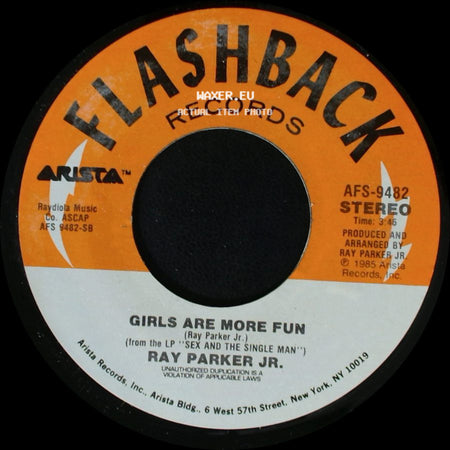 Ray Parker Jr. - Girls Are More Fun / Jamie side A