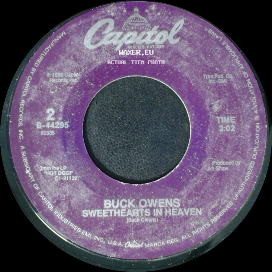 Buck Owens - Sweethearts In Heaven / A-11 side A