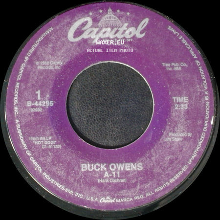 Buck Owens - A-11 / Sweethearts In Heaven side A