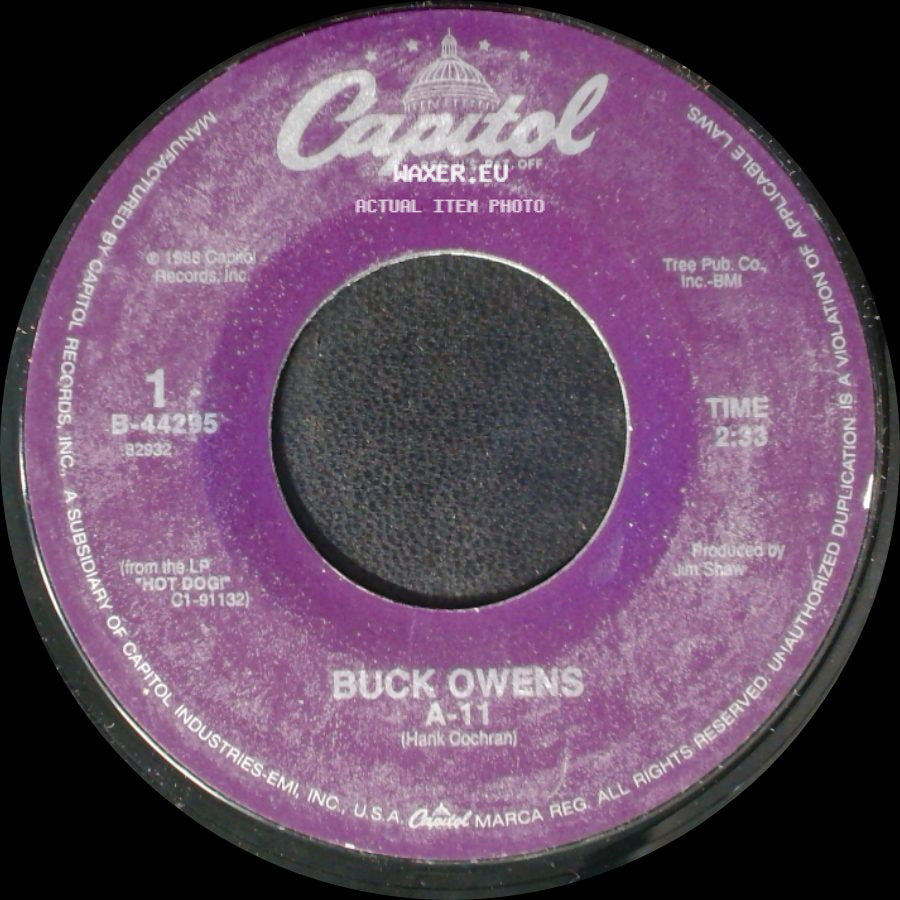 Buck Owens - A-11 / Sweethearts In Heaven side A