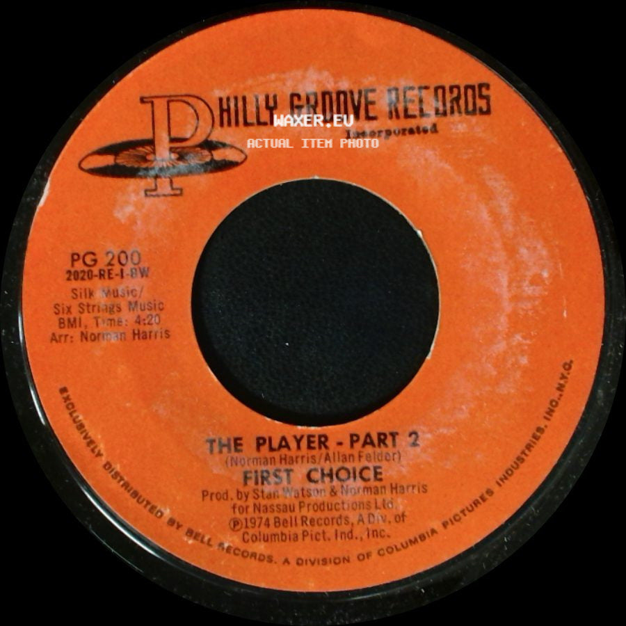 First Choice - The Player - Part 2 / The Player - Part 1 side A