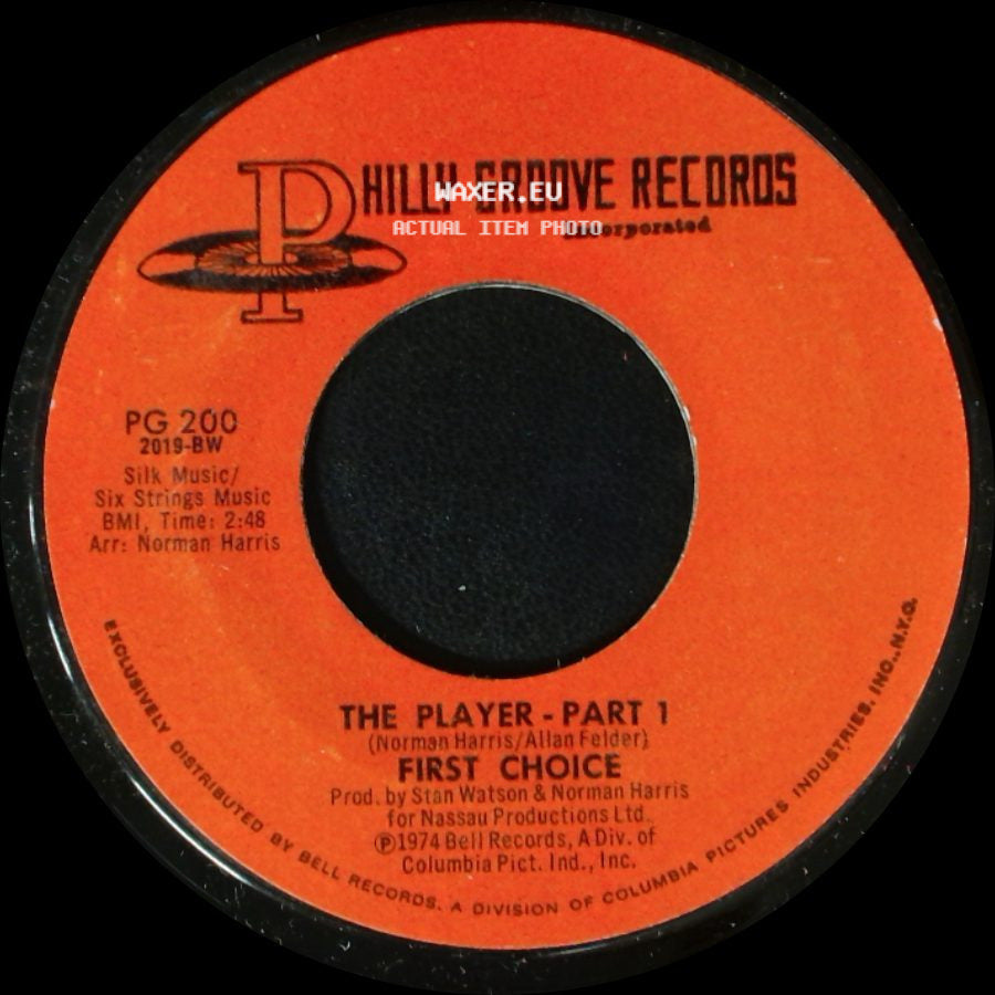 First Choice - The Player - Part 2 / The Player - Part 1 side B