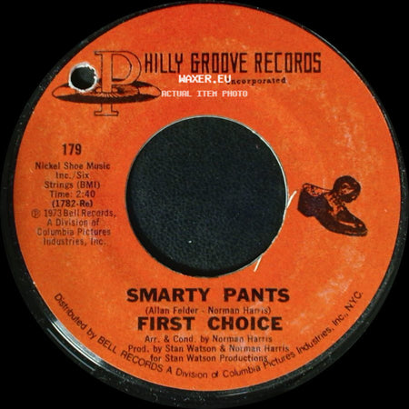 First Choice - Smarty Pants / One Step Away side A