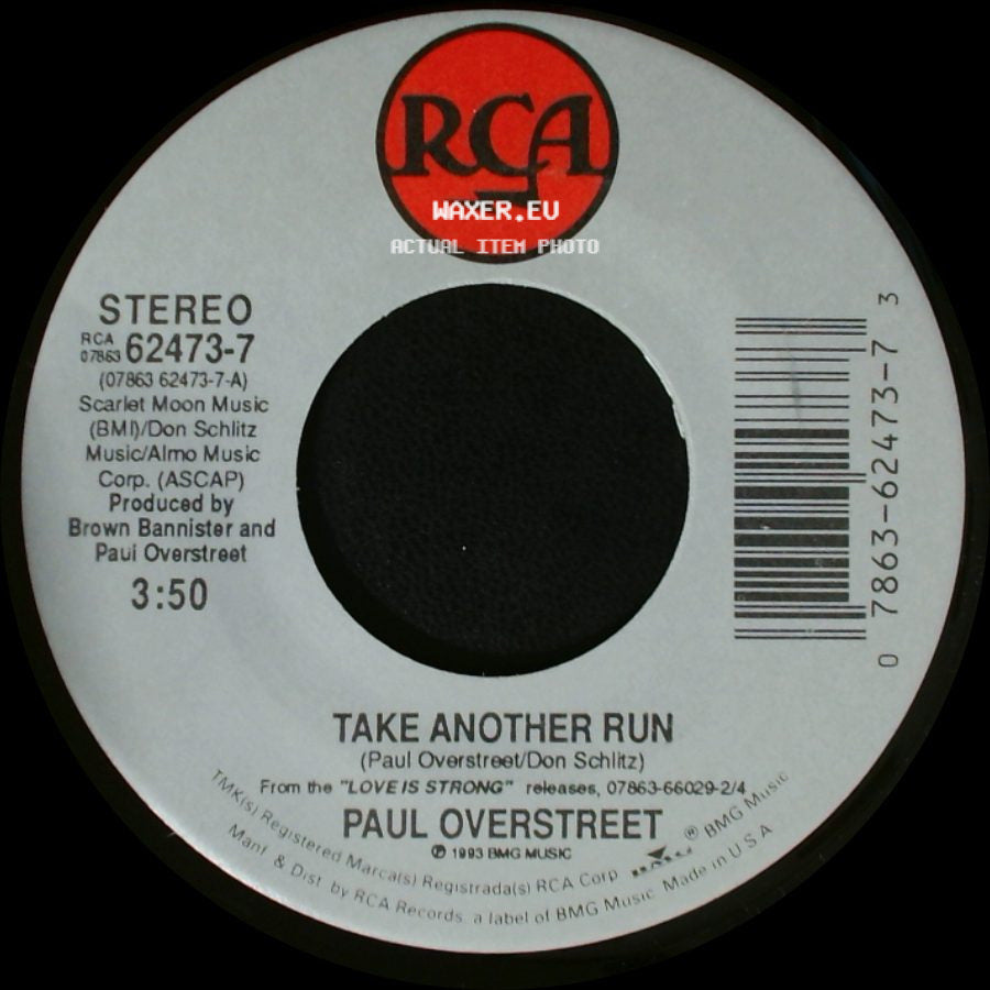 Paul Overstreet - Take Some Action / Take Another Run side B