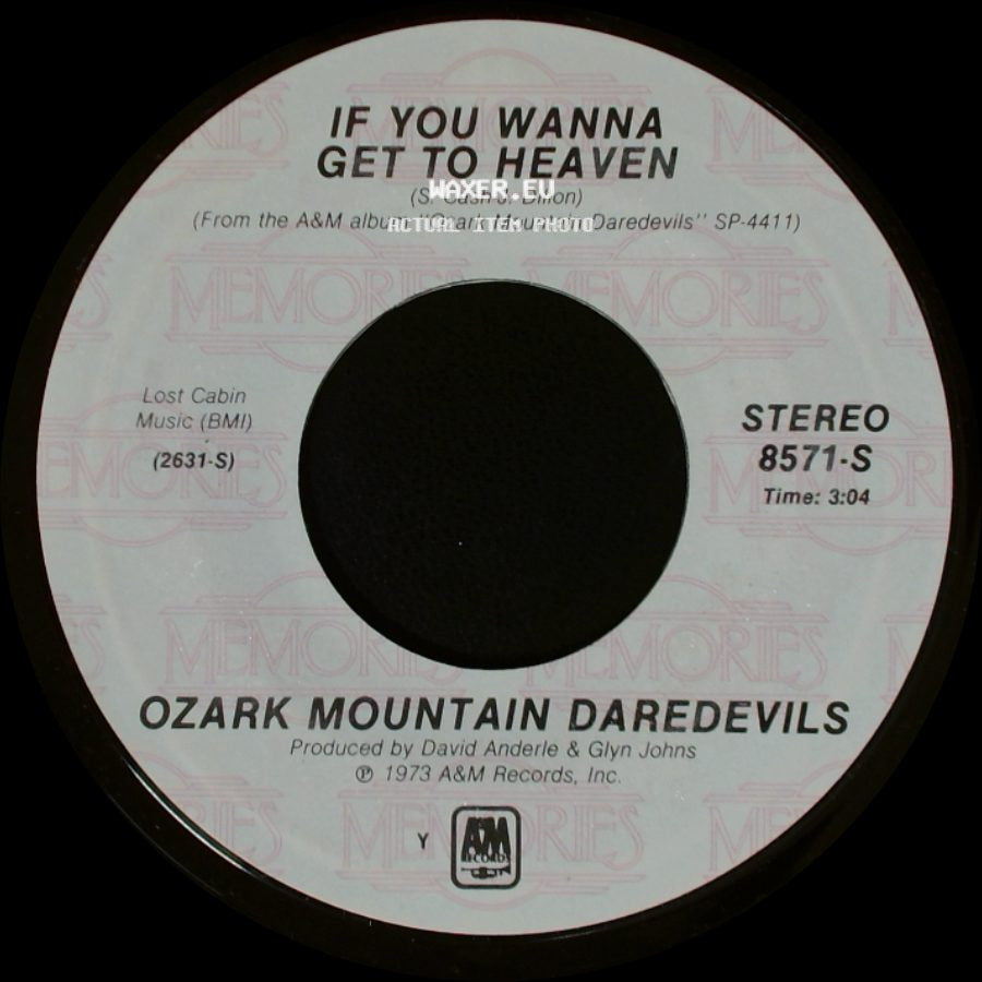 Ozark Mountain Daredevils - If You Wanna Get To Heaven / Look Away side A