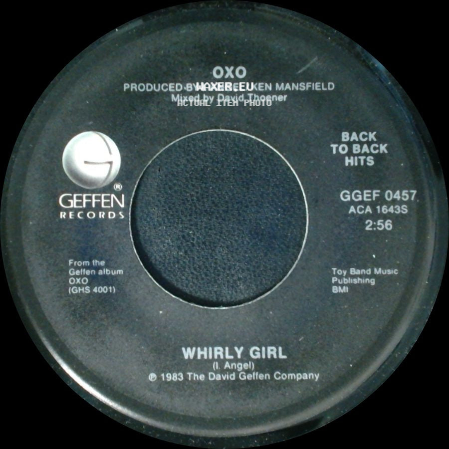 Oxo - Dance All Night / Whirly Girl side B