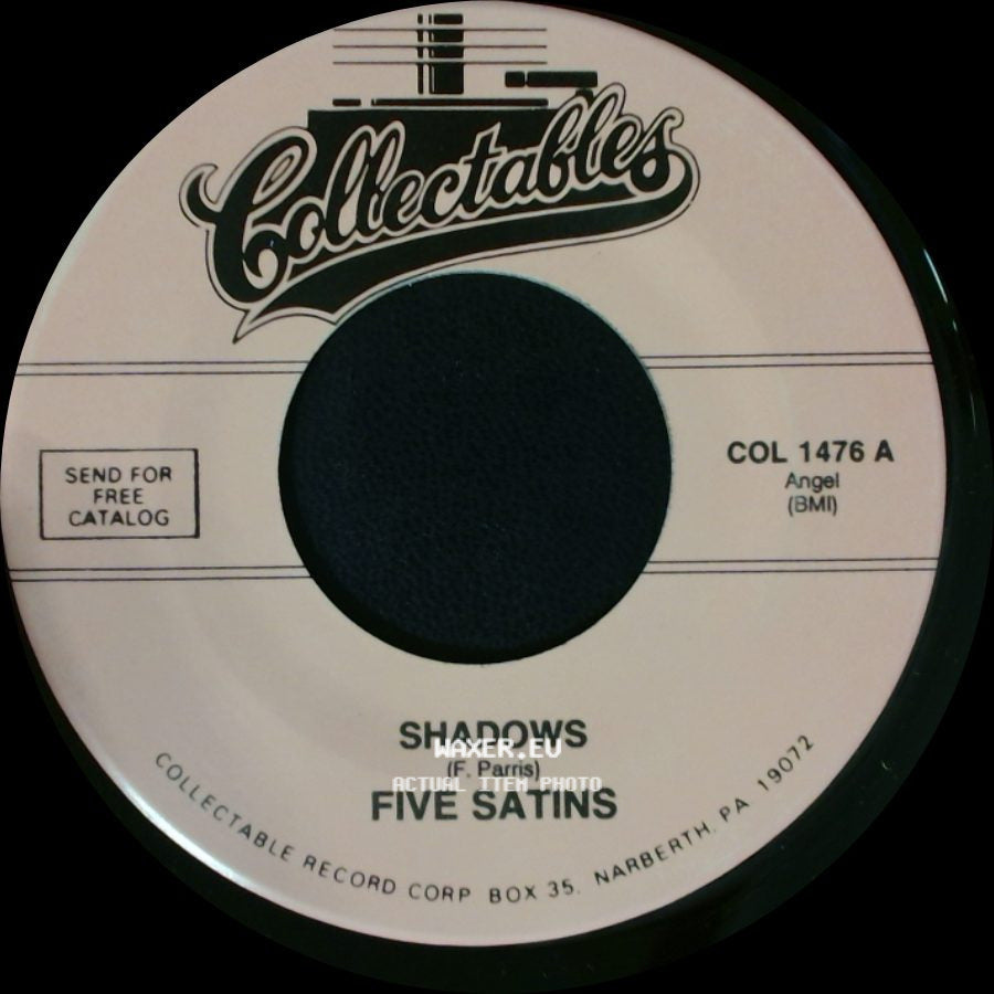 Five Satins - Shadows / Toni My Love side A
