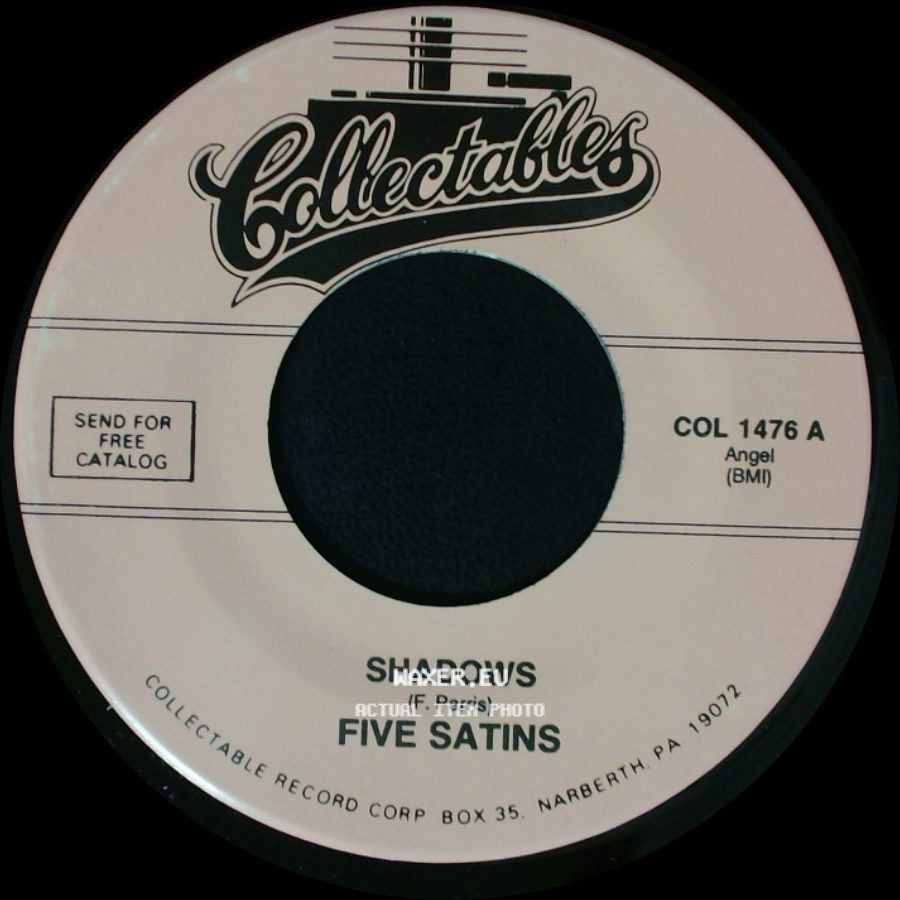 Five Satins - Shadows / Toni My Love side A