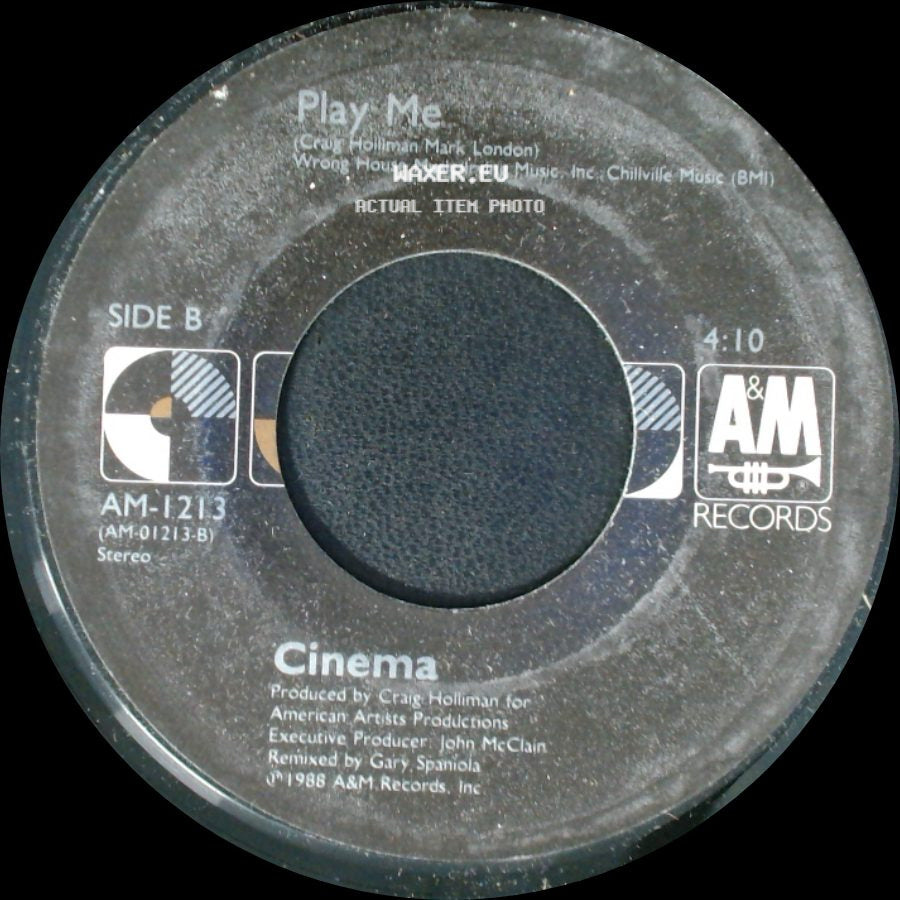Cinema - Cinema 6 Remix / Play Me side B