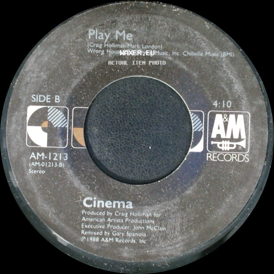 Cinema - Cinema 6 / Play Me side B