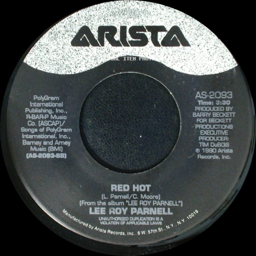 Lee Roy Parnell - Red Hot / Family Tree side A