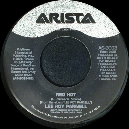 Lee Roy Parnell - Red Hot / Family Tree side A
