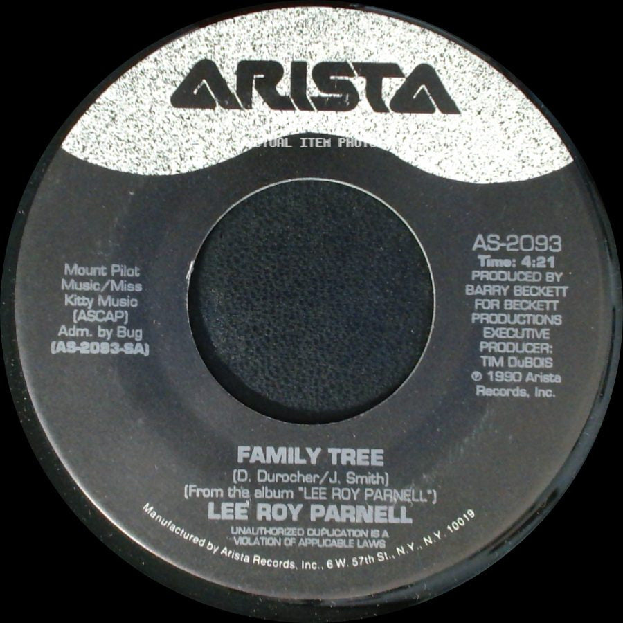 Lee Roy Parnell - Red Hot / Family Tree side B