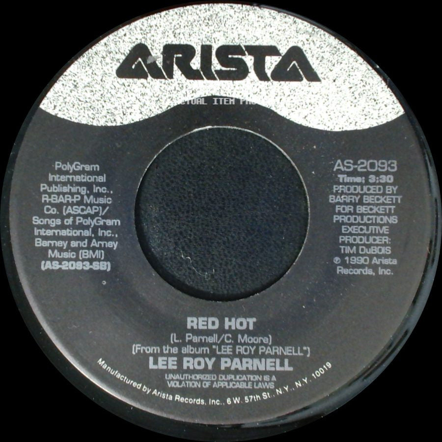 Lee Roy Parnell - Red Hot / Family Tree side A