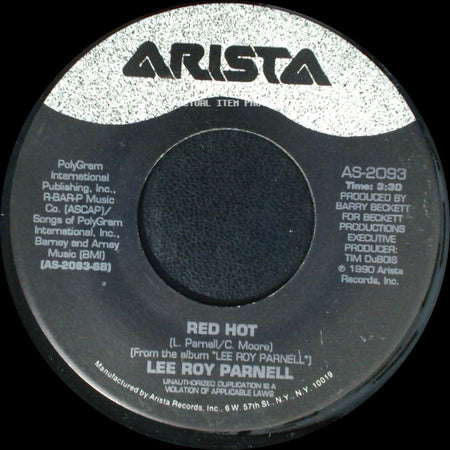 Lee Roy Parnell - Red Hot / Family Tree side A