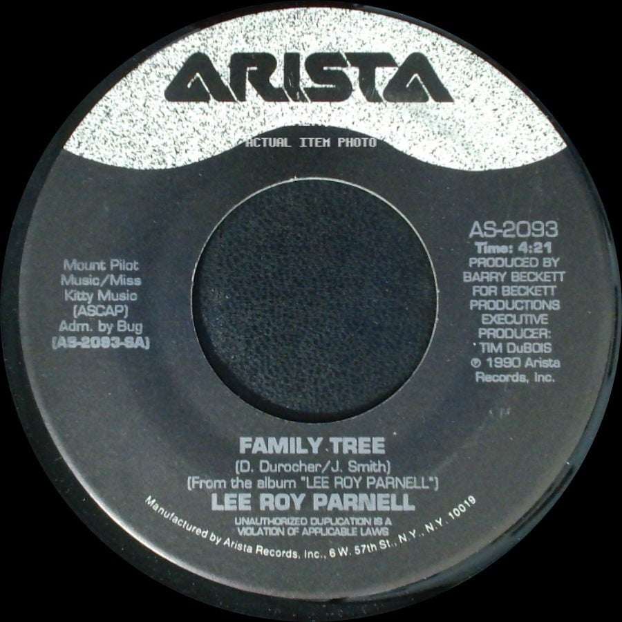 Lee Roy Parnell - Red Hot / Family Tree side B