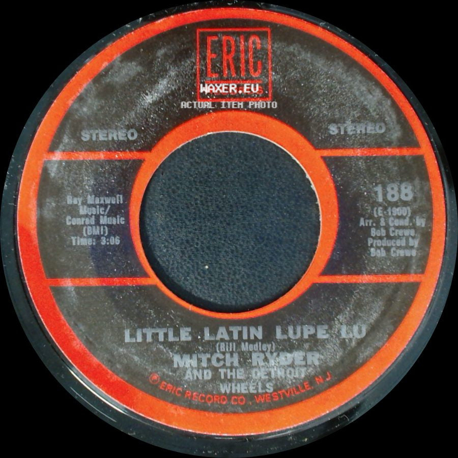 Mitch Ryder And The Detroit Wheels - Jenny Take A Ride! / Little Latin Lupe Lu side B
