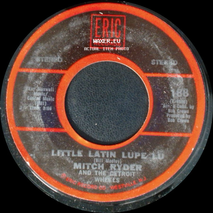 Mitch Ryder And The Detroit Wheels - Little Latin Lupe Lu / Jenny Take A Ride! side A