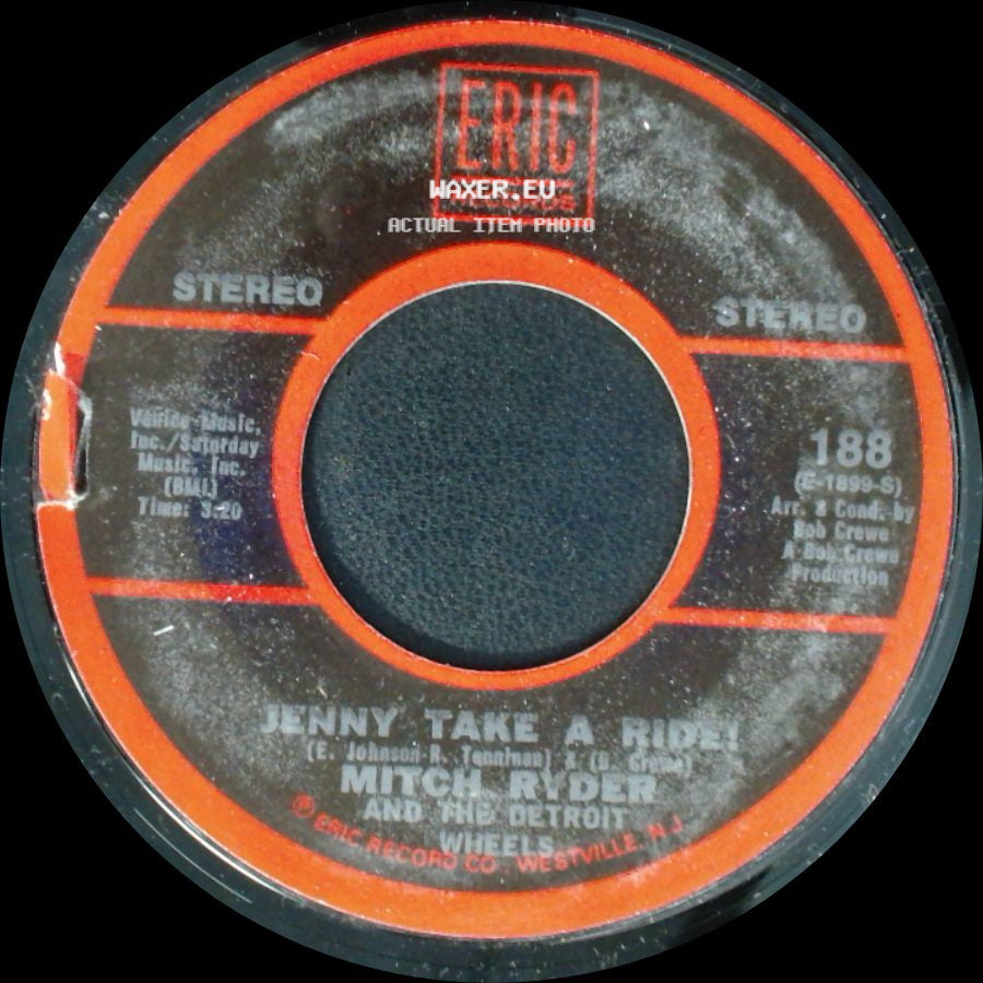 Mitch Ryder And The Detroit Wheels - Jenny Take A Ride! / Little Latin Lupe Lu (Bit Medley) side A