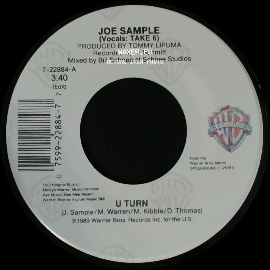 Joe Sample - U Turn / Sermonized side A