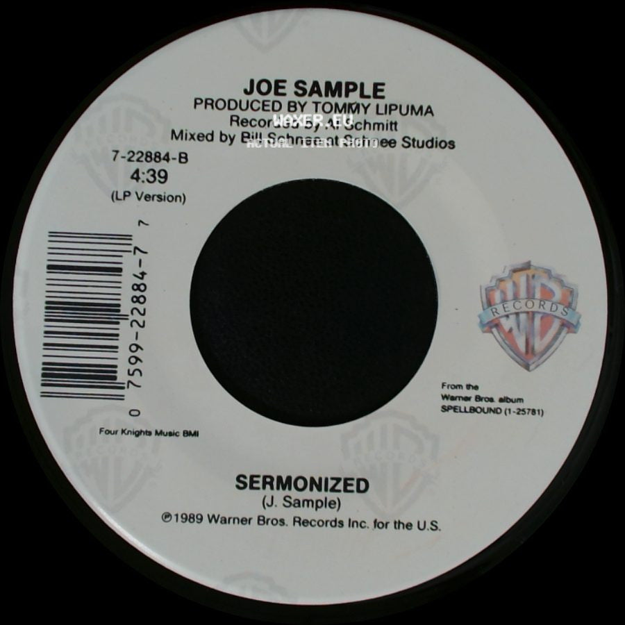 Joe Sample - U Turn / Sermonized side B
