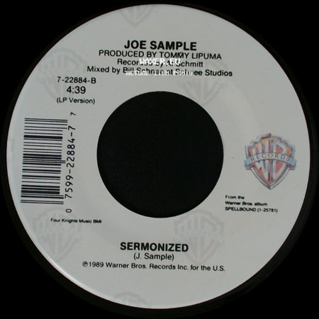 Joe Sample - U Turn / Sermonized side B