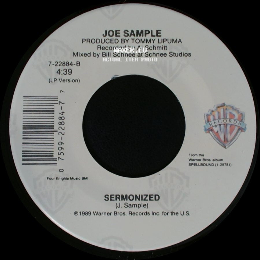 Joe Sample - U Turn / Sermonized side B