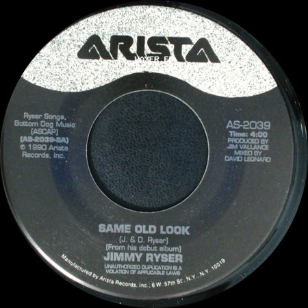 Jimmy Ryser - Same Old Look / Climbing Out side A