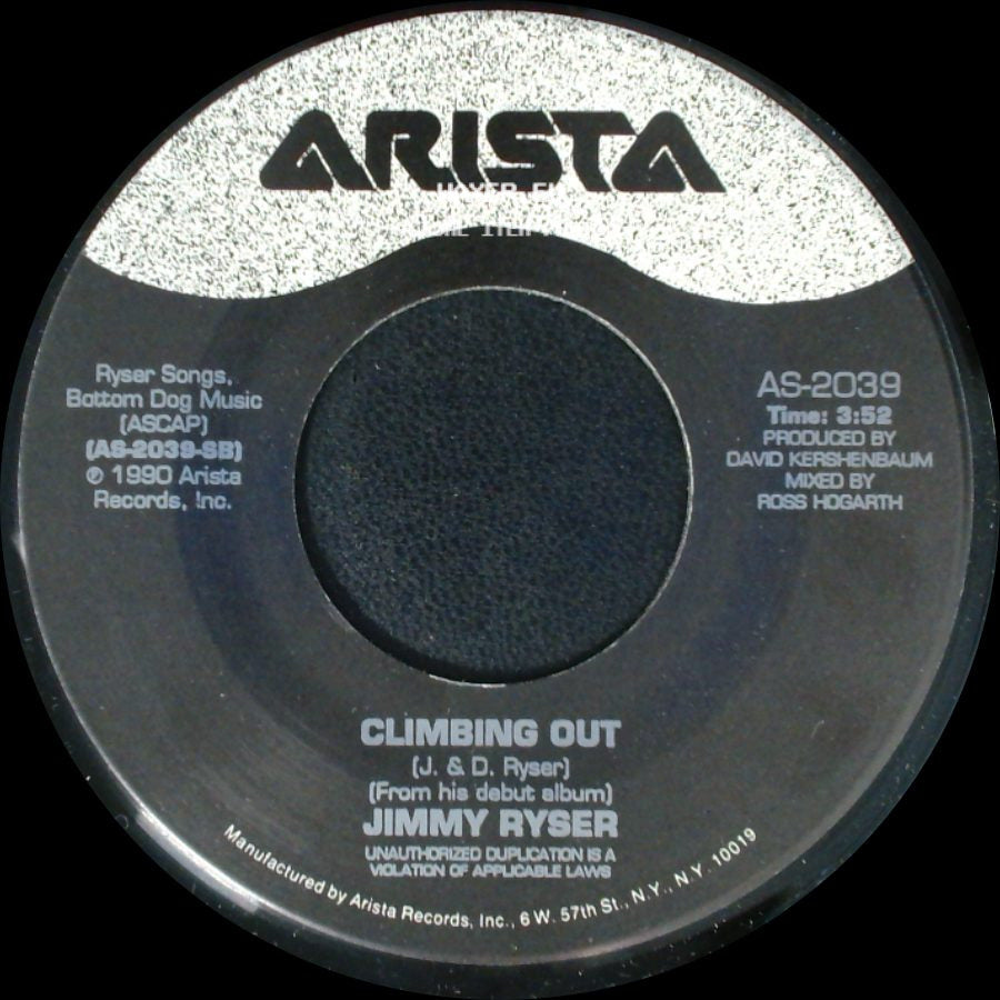 Jimmy Ryser - Same Old Look / Climbing Out side B