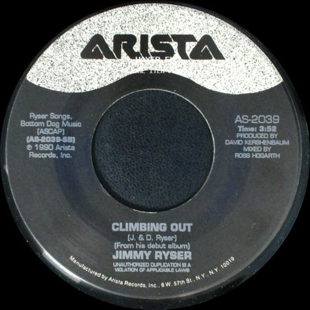 Jimmy Ryser - Same Old Look / Climbing Out side B