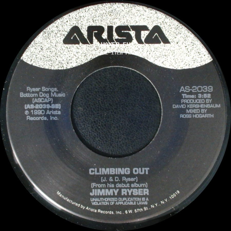 Jimmy Ryser - Climbing Out / Same Old Look side A
