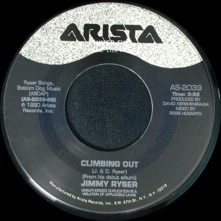 Jimmy Ryser - Same Old Look / Climbing Out side B
