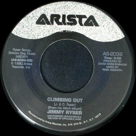 Jimmy Ryser - Climbing Out / Same Old Look side A