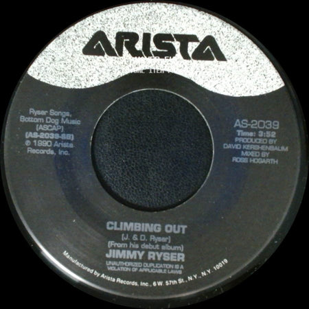 Jimmy Ryser - Climbing Out / Same Old Look side A