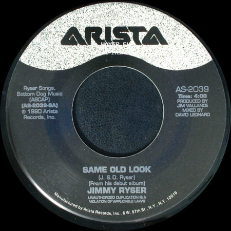 Jimmy Ryser - Same Old Look / Climbing Out side A