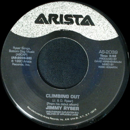 Jimmy Ryser - Climbing Out / Same Old Look side A