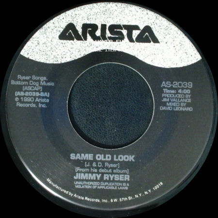 Jimmy Ryser - Climbing Out / Same Old Look side B