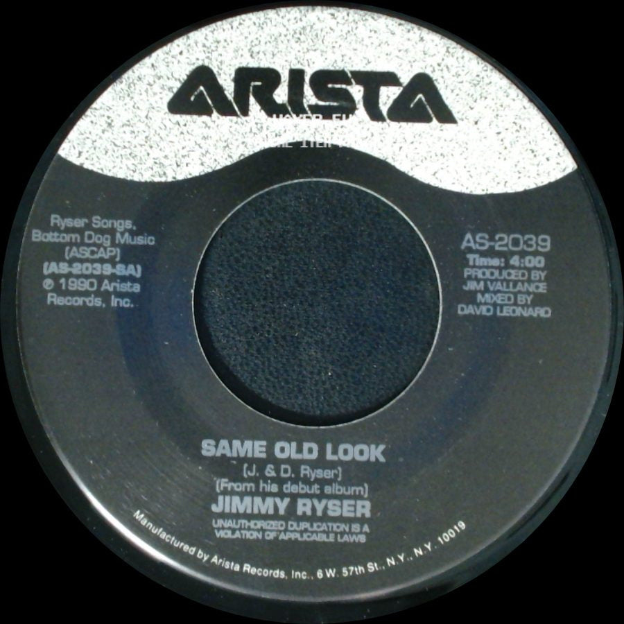 Jimmy Ryser - Climbing Out / Same Old Look side B