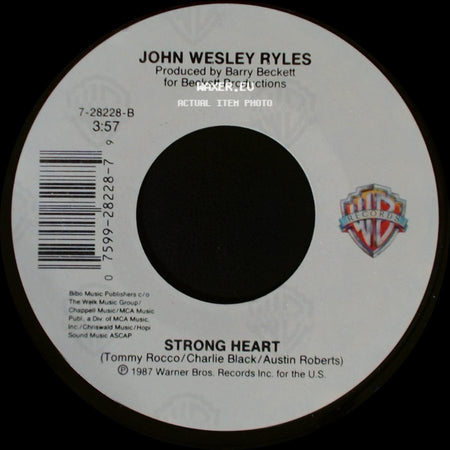 John Wesley Ryles - Louisiana Rain / Strong Heart side B