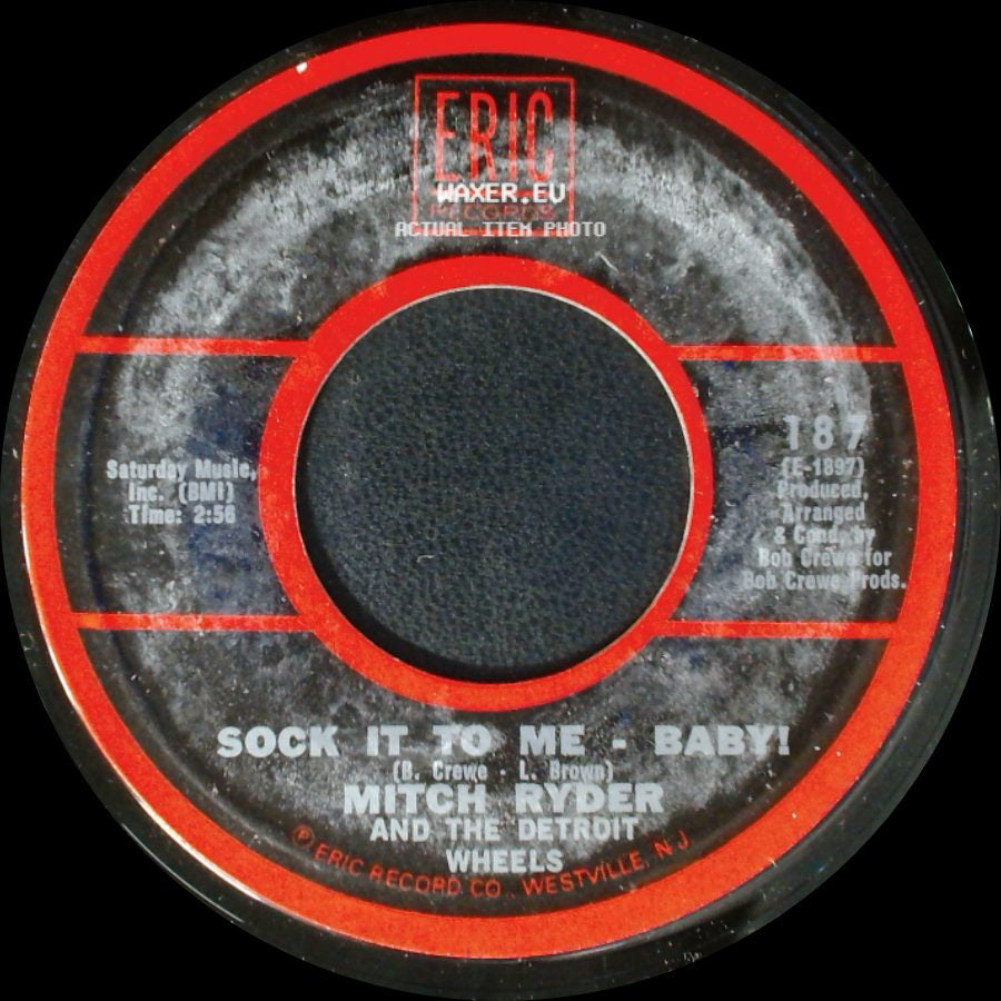 Norma Tanega / Mitch Ryder And The Detroit Wheels - Walkin' My Cat Named Dog / Sock It To Me - Baby! side B
