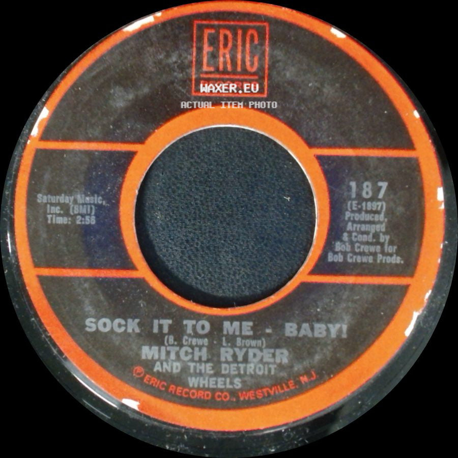 Norma Tanega / Mitch Ryder And The Detroit Wheels - Walkin' My Cat Named Dog / Sock It To Me - Baby! side B