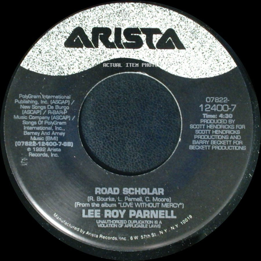 Lee Roy Parnell - Road Scholar / The Rock side A