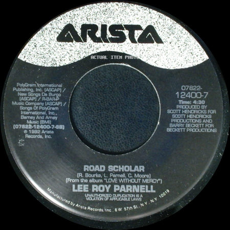 Lee Roy Parnell - Road Scholar / The Rock side A