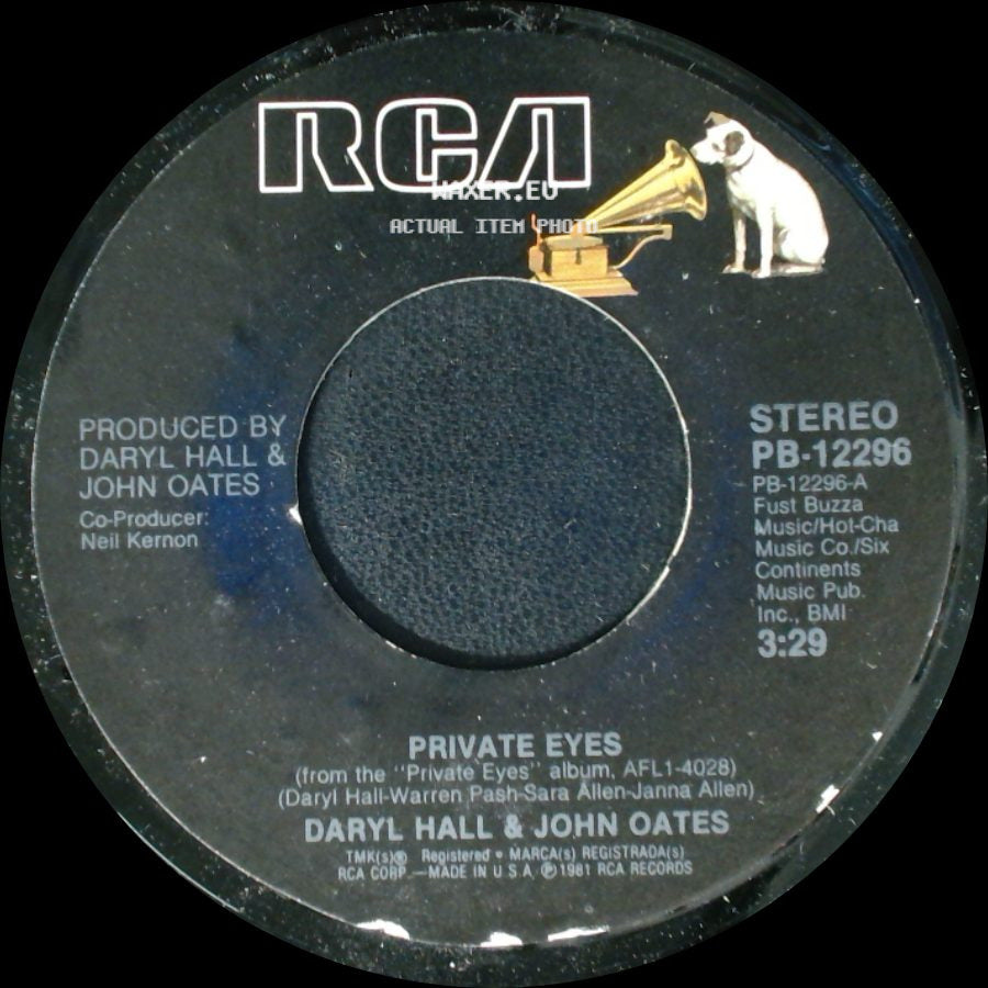 Daryl Hall & John Oates - Private Eyes / Tell Me What You Want side A